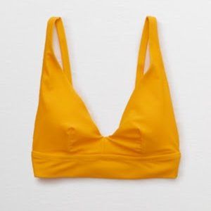 AERIE LONGLINE V SCOOP BIKINI TOP & BOTTOMS